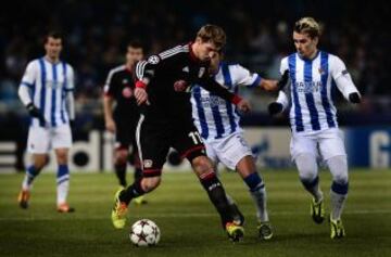 Antoine Griezmann con José Ángel.