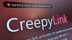CreepyLink: el ‘alargador’ de enlaces de internet que juega con nuestro miedo a los links peligrosos y de dudosa procedencia