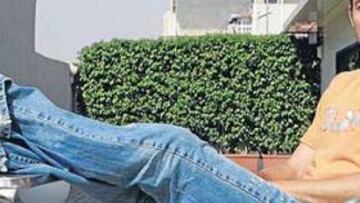 <b>TRANQUILO. </b>Luis García se tomó ayer el día de descanso como el resto de sus compañeros, antes de enfilar la preparación para el choque de mañana.