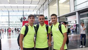 Cristo, Ismael y Ramón. Los dos últimos son seria duda para jugar en Logroño.