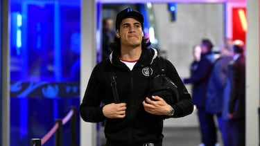 Cavani, ex del PSG y objetivo del Atlético de Madrid