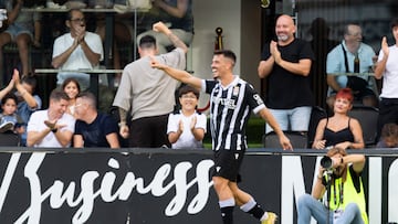 Chiki estrenó su casillero goleador ante el Hércules CF.