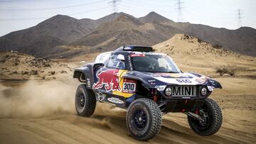 #300 Sainz Carlos (esp), Cruz Lucas (esp), Mini, X-Raid Mini JCW Team, Auto, action during the shakedown of the Dakar 2021 in Jeddah, Saudi Arabia on December 31, 2021 - Photo Julien Delfosse / DPPI
 AFP7 
 31/12/2020 ONLY FOR USE IN SPAIN