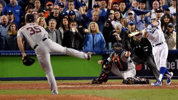 El doble de Chris Taylor en la sexta entrada fue el principio del fin para Justin Verlander.