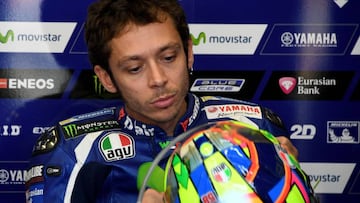 Valentino Rossi en Motegi.