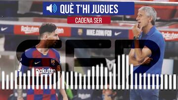 Setién a Messi: " Si no te gusta lo que digo, ahí tienes la puerta"