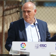 Tebas: "El Barça se lleva la Copa de las pérdidas; el Madrid hizo la mejor gestión de Europa"