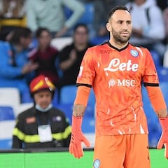 David Ospina, presente en goleada de Napoli ante Lazio