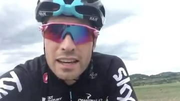 Landa anuncia en este vídeo su continuidad en el Giro