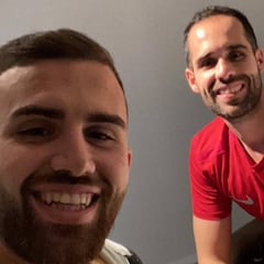 Así mantiene la forma en casa un futbolista profesional