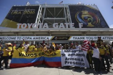 Partido inaugural de la Copa América Centenario 2016.