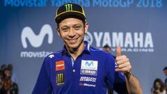 Rossi renueva con Yamaha y seguirá corriendo hasta los 41
