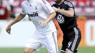 <b>COMODIDAD.</b> El Madrid resolvió el partido con un cómodo triunfo.