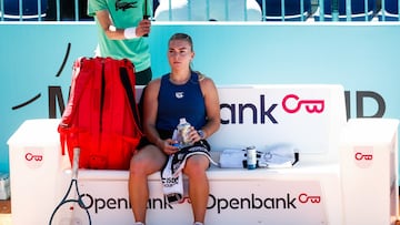 La tenista Maria Timofeeva denuncia el robo de 10.000 euros durante el Mutua Madrid Open