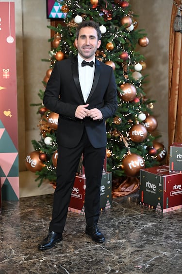 Aitor Albizua durante la presentación de la programación navideña de RTVE en el Teatro Real de Madrid.   
 
 
 