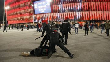 El PP pide medidas para expulsar a los violentos de San Mamés