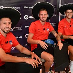 El Atlético llega a México para seguir impresionando