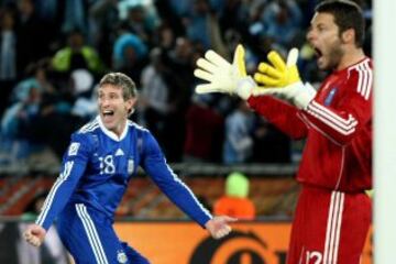 Martín Palermo fue parte de los nombres que sonaron en el Monumental. El delantero estaba en la parte final de su carrera y en los albos lo quierían convencer de que recalara en Chile. No pasó nada, aunque años después, el Loco sonó nuevamente, pero esta vez como técnico.