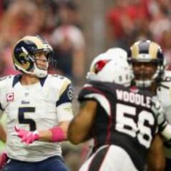Nick Foles se hace mayor en un Rams-Cardinals para hombres