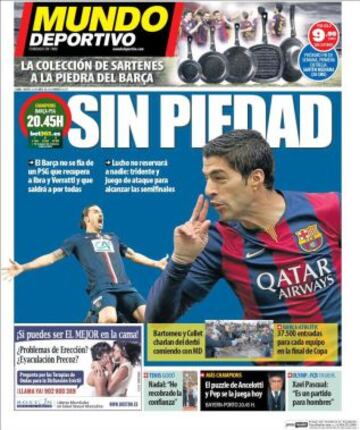 Portadas de la prensa deportiva