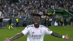 LaLiga enseña por primera vez cómo es una protesta de Vinicius al árbitro a 20 cms. de su cara