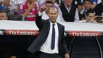 Zidane disappointed with first half against Villarreal