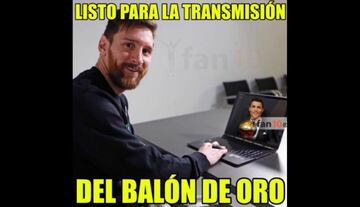 Los memes del Balón de Oro 2017