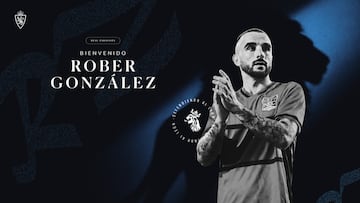 Oficial: Rober González, primer fichaje invernal del Zaragoza
