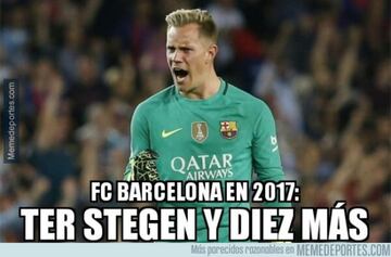 Los mejores memes de la victoria del Barça sobre el Atleti