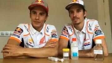 Marc y &Aacute;lex M&aacute;rquez.