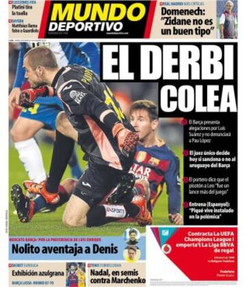 Portadas de la prensa mundial