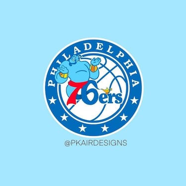 Los logos ‘versión Disney’ de los equipos de la NBA