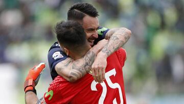 El atacante de Coquimbo elogió a su ex compañero que hoy defiende a Everton. Además, 'Pinigol' descartó un regreso a los azules. "Es un tema cerrado", dijo.