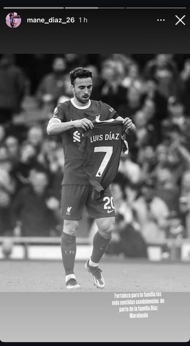 Mane Díaz y su mensaje tras la muerte de Diogo Jota
