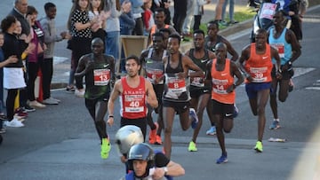 Imagen de la Media Maratón Azkoitia-Azpeitia Maratoi Erdia de 2019.