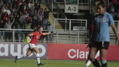 Francisca Lara extendió su leyenda goleadora en la Roja