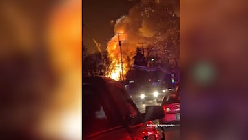 Multiple explosions occurred after an incident at an industrial facility in Detroit with videos on social media showing flames shooting into the sky