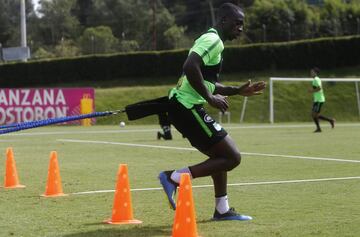 Primer entrenamiento de Nacional tras la salida de Macnelly