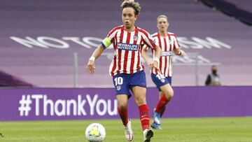 Amanda Sampedro, jugadora del Atlético.