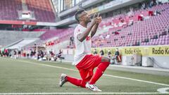 Jhon Córdoba marca ante Leipzig y supera al Tren Valencia