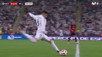 Y, de repente, Valverde fue David Beckham: si lo mete Mbappé es el pase del año