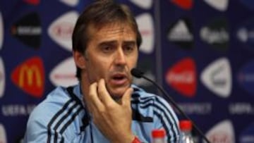 El seleccionador Sub-21, Julen Lopetegui.