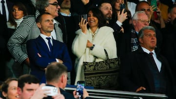 10/04/24 PARTIDO CHAMPIONS LEAGUE CUARTOS IDA
PARIS SAINT GERMAIN PSG - BARCELONA
PALCO ALEKSANDER CEFERIN Y JOAN LAPORTA