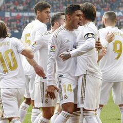 Real Madrid: Isco and Casemiro the scourge of Osasuna