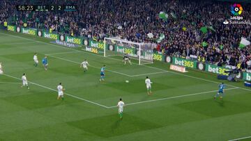 Si lo intentan en casa, esguince de tobillo fijo: Asensio en el 2-3...