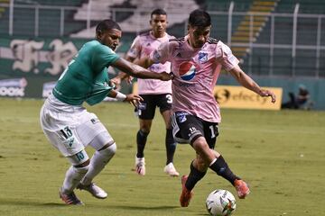 Deportivo Cali y Millonarios protagonizaron el regreso de la Liga Betplay tras el parón por la pandemia de COVID-19. El encuentro terminó en empate 1-1 y en la primera parte tuvo que ser suspendido por una Tormenta Eléctrica.