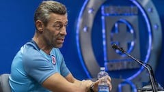 PEDRO CAIXINHA coach during the Cruz Azul team press conference during the 2019 Opening Tournament of the Liga BBVA e, the facilities of La Noria, on August 06, 2019.
 
 &amp;lt;br&amp;gt;&amp;lt;br&amp;gt;
 
 PEDRO CAIXINHA Director Tecnico durante la conferencia de prensa del equipo Cruz Azul durante el Torneo Apertura 2019 de la Liga BBVA MX e, las instalaciones de La Noria, el 06 de Agosto de 2019.