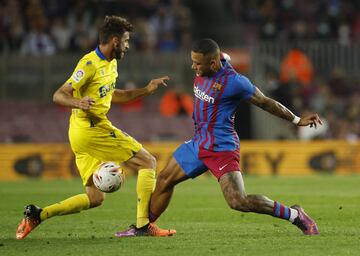 José Mari con Memphis Depay.