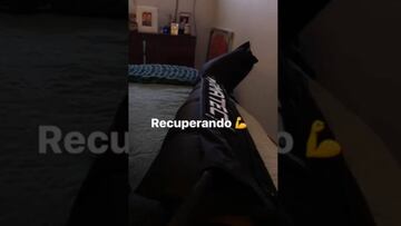 Pinilla mostró cómo se recupera tras su doblete a Palestino