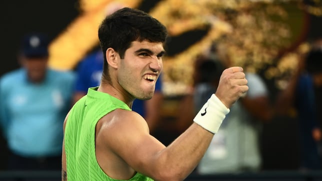 Alcaraz llega con épica a su primera final en Australia